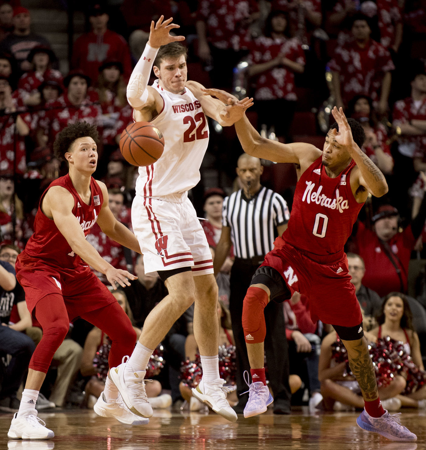 Wisconsin vs. Nebraska, 1.29